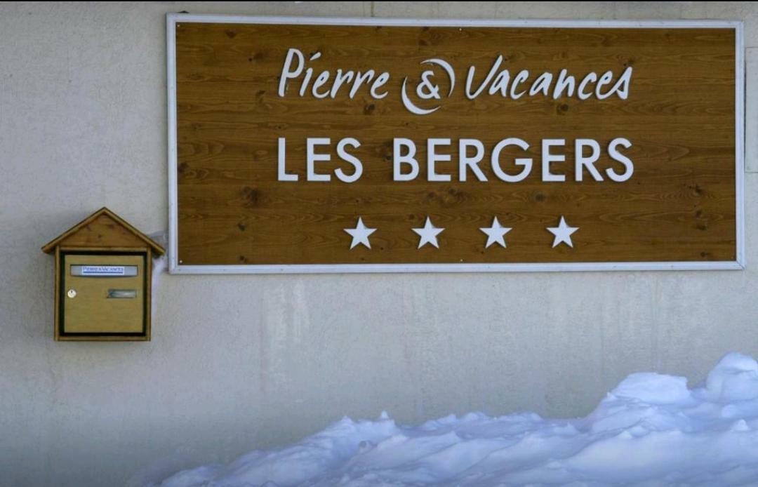 Appart 4/5 Pers Residence 4* Des Bergers Pieds Des Pistes Alpe d'Huez Eksteriør bilde
